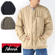 NANGA TAKIBI RIPSTOP INNER DOWN CARDIGAN画像