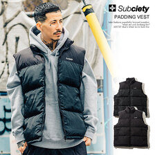Subciety PADDING VEST 106-32919画像