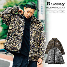Subciety LEOPARD BOA JKT 106-62927画像