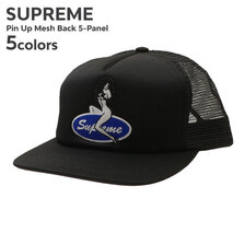 Supreme 23AW Pin Up Mesh Back 5-Panel画像