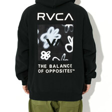 RVCA Hi Speed Floral Pullover Hoodie BD042-162画像