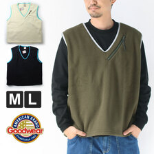Goodwear DOUBLE FLEECE VEST GDW233202画像