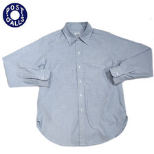 POST OVERALLS #1282-OB POST BL2 Oxford blue画像