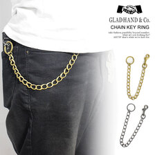 GLAD HAND CHAIN KEY RING画像