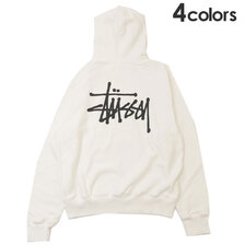 STUSSY BASIC ST&Uuml;SSY HOODIE PIGMENT DYED画像