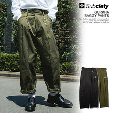 Subciety GURKHA BAGGY PANTS 105-01515画像