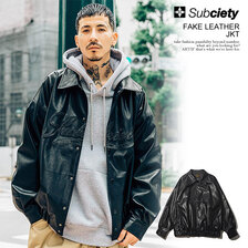 Subciety FAKE LEATHER JKT 105-62507画像