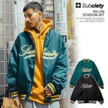 Subciety NYLON STADIUM JKT 105-62518画像