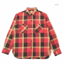 SUGAR CANE TWILL CHECK WORK SHIRT SC29156画像
