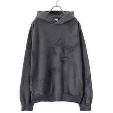 GOLD LOOPWHEEL SWEAT PULLOVER PARKA UNEVEN DYED 23B-GL69226画像