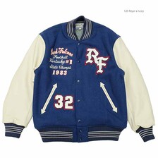 Whitesville 30oz. WOOL MELTON AWARD JACKET "RED FALCONS" WV15386画像