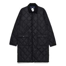 TAION シティ パイピングカラー ロングダウンコート TAION-109CI-LONG画像