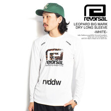 reversal LEOPARD BIG MARK DRY LONG SLEEVE RV23AW151画像