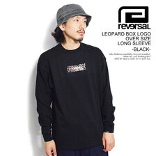 reversal LEOPARD BOX LOGO OVER SIZE LONG SLEEVE RV23AW101画像