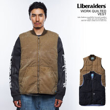 Liberaiders WORK QUILTED VEST 750062303画像