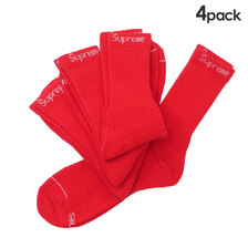 Supreme &times; Hanes Crew Socks(4 Pack)画像