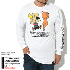 TOY MACHINE &times; sKetChboOok3 Sect & Toymonster L/S Tee STMFDLT8画像