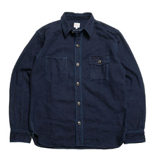 MOMOTARO JEANS Heavy Indigo Dobby Shirt MZLS1070画像