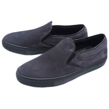 POST OVERALLS #P2000-SG POST x AMB slip-on cow suede grey画像