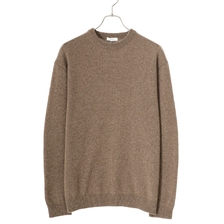 ATON NATURAL CASHMERE CREWNECK SWEATER KRAGSW0110画像