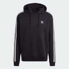 adidas 3 Stripes Pullover Hoodie Originals BLACK IM2088画像