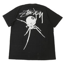 STUSSY ARACHNID TEE PIGMENT DYED画像
