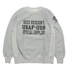 Buzz Rickson's 30th ANNIVERSARY MODEL HORIZONTAL KNITTING HEAVY WEIGHT SWEAT SHIRTS BR69193画像