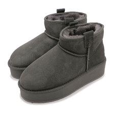 EMU Australia Foy Flatform Micro Charcoal W13073画像