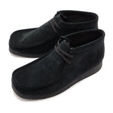 Clarks Wallabee EVO Bt Black-Sde 26172823画像