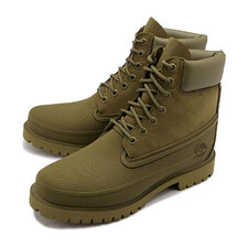 Timberland Rubber Toe 6in-Remix Boots OLIVE A5QYR画像