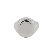 BUNNEY Hammered Signet Ring B07001-925-B画像