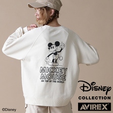 AVIREX &times; Disney L-CREW NECK SWEAT MICKEY 7833232606画像