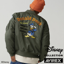 AVIREX &times; Disney FLIGHT JACKET DONALD DUCK 7833252077画像