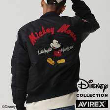 AVIREX &times; Disney FLIGHT JACKET MICKEY 7833252076画像