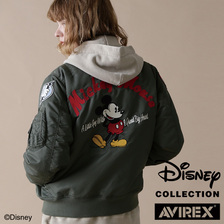 AVIREX &times; Disney L-FLIGHT JACKET MICKEY 7833252609画像