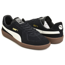 PUMA ARMY TRAINER SUEDE PUMA BLACK / ALPINE SNOW 388156-09画像