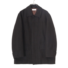 marka TWEED PUFFED CAR COAT - herringbone dry tweed - M23C-17CO01C画像