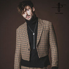 NO ID. ピークドラペル1BショートJKT 853006-592J画像