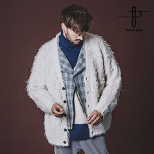 NO ID. シャギーニットV/N-CD 853010-598K画像