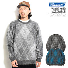 RADIALL INNA DE YARD - CREW NECK SWEATER L/S RAD-23AW-KNIT004画像