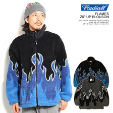 RADIALL FLAMES - ZIP UP BLOUSON RAD-23AW-JK004画像