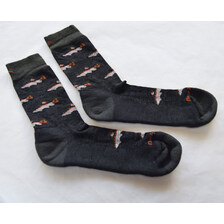 DARN TOUGH VERMONT Spey Fly Crew Lightweight with Cushion Charcoal 6085画像