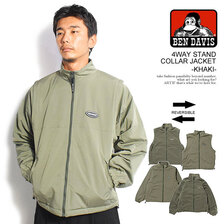 BEN DAVIS 4WAY STAND COLLAR JACKET T-23780018画像