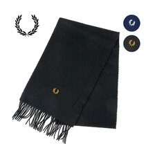 FRED PERRY LAMBSWOOL SCARF C4126画像