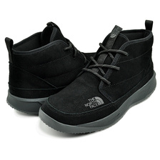 THE NORTH FACE NUPTSE CHUKKA SUEDE TNF BLACK/TNF BLACK NF02373-KK画像