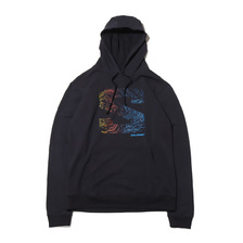SALOMON SAL S FILL PERF HOODIE DEEP BLACK LC2100400画像