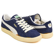 PUMA SUEDE VTG THE NEVER WORN II PUMA NAVY - LIGHT STRAW 394832-01画像