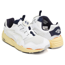 PUMA DISC BLAZE LEOPARD THE NEVER WORN II PUMA WHITE - NEW NAVY 393182-01画像