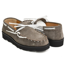 TOMOTAKA ONOZAKI DYNEEMA MOCCASIN GREY SUEDE TMTK-ZAKI-0001-GY画像