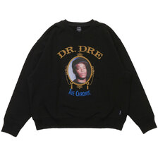 APPLEBUM Dr.Dre The Chronic Crew Sweat BLACK画像